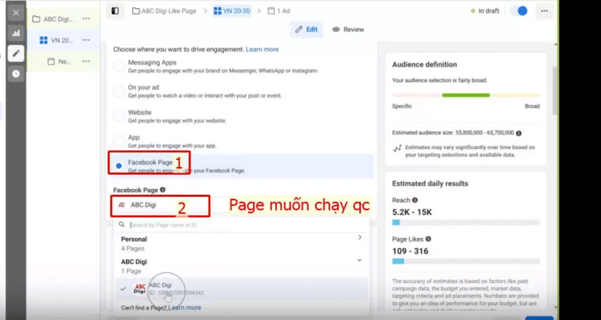 Đặt tên nhóm quảng cáo