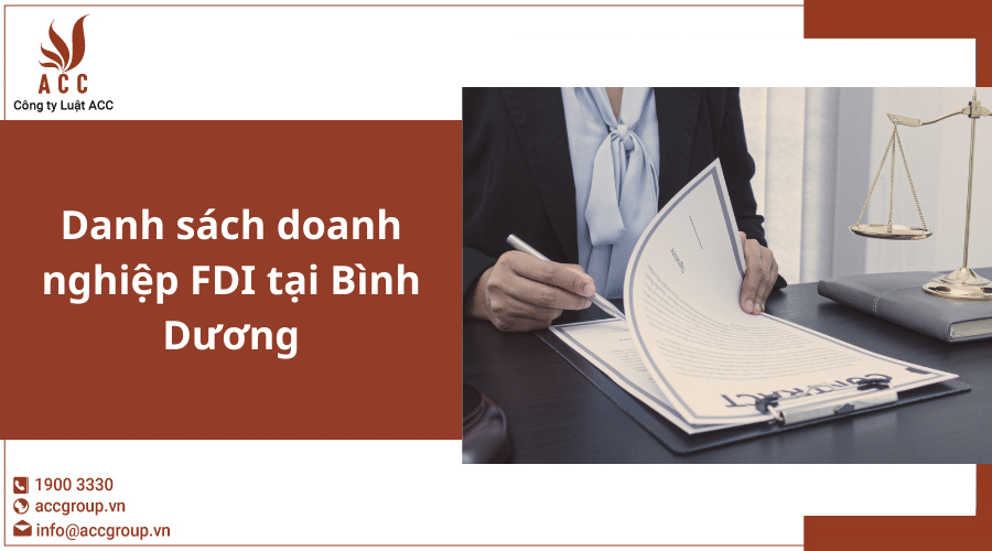 Danh Sách Doanh Nghiệp Fdi Tại Bình Dương