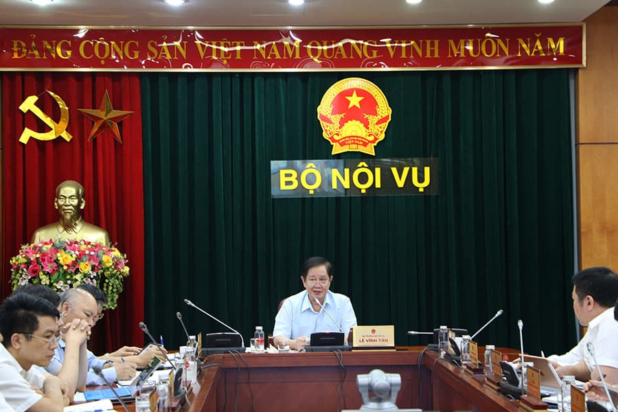 Công văn 5206/BNV-TGCP 2021 của Bộ nội vụ