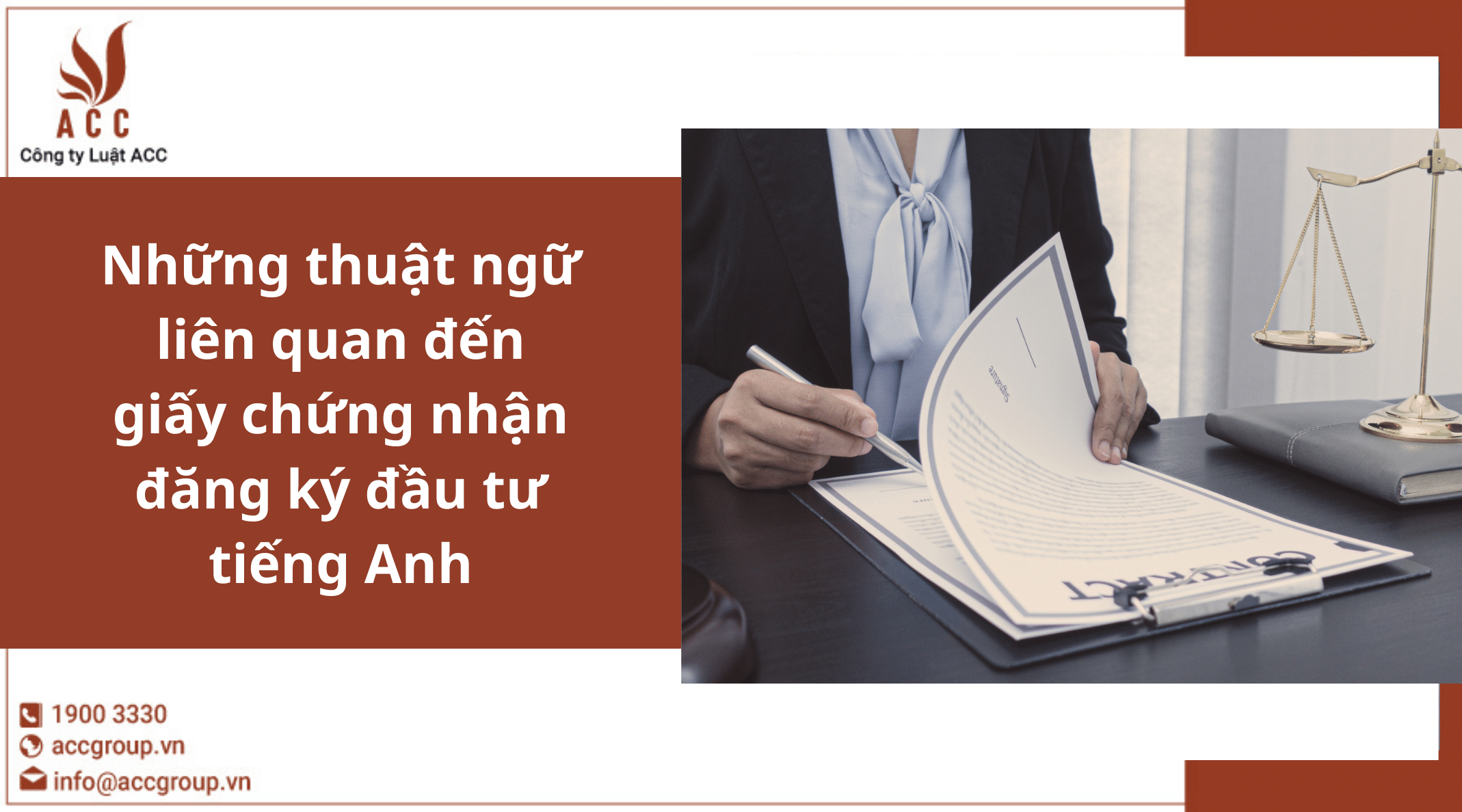 Những thuật ngữ liên quan đến giấy chứng nhận đăng ký đầu tư tiếng Anh