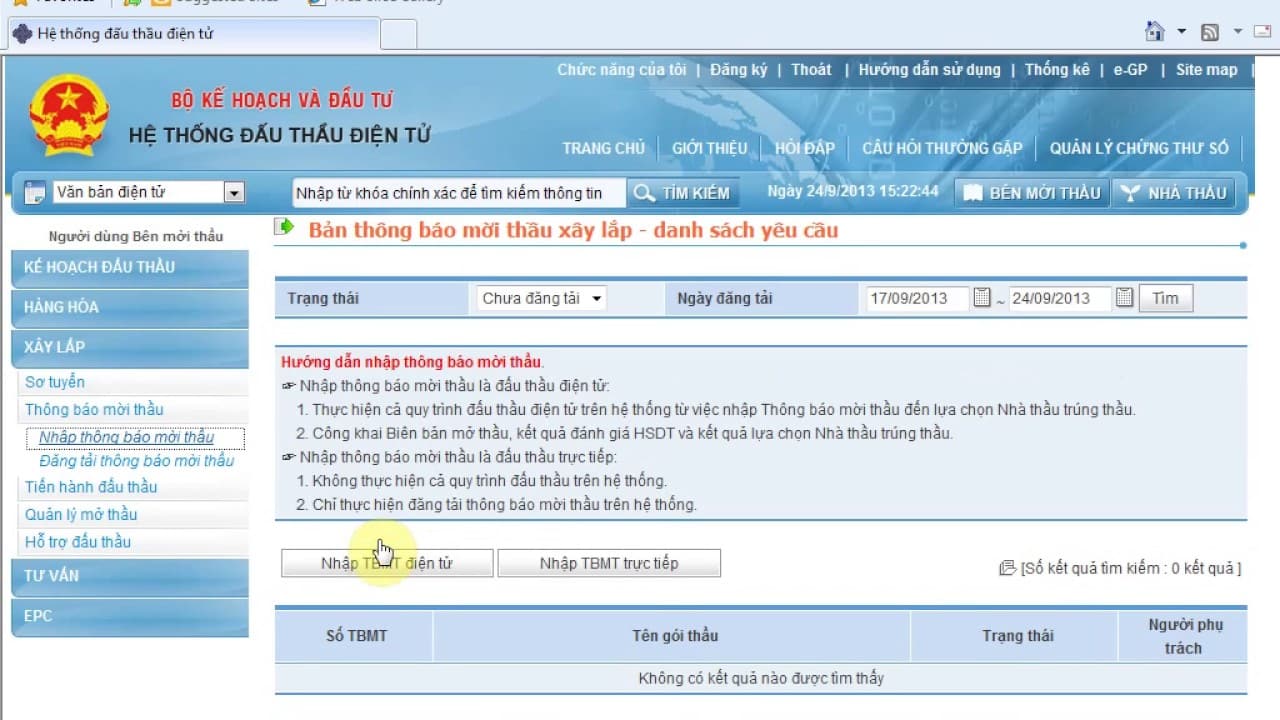 Bên mời thầu được hủy thông báo mời thầu qua mạng khi nào?