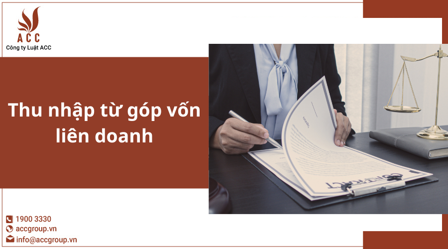 Thu Nhập Từ Góp Vốn Liên Doanh