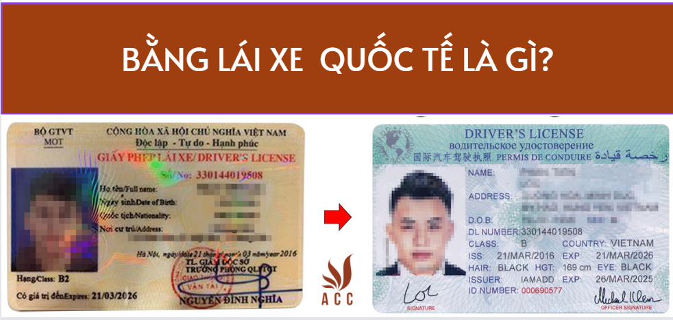 Giấy phép lái xe quốc tế là gì?