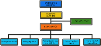 sơ đồ cơ cấu tổ chức công ty phần mềm