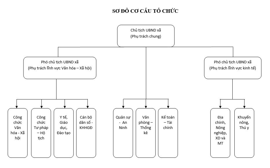 Cơ cấu tổ chức ubnd cấp xã
