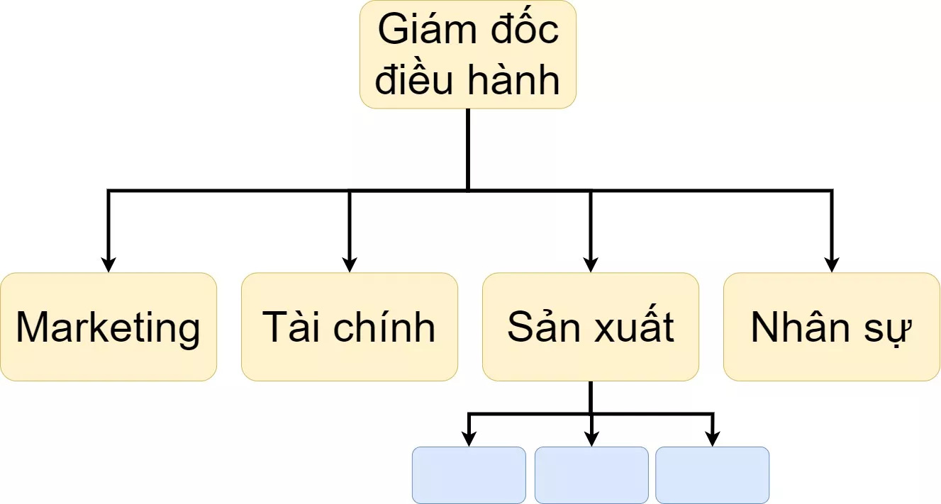 sơ đồ cơ cấu chức năng