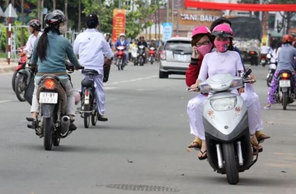 đi ngược chiều phạt bao nhiêu