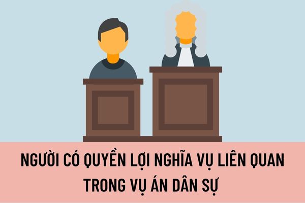 Quyền Lợi Của Người Có Quyền Lợi Nghĩa Vụ Liên Quan đến Vụ án