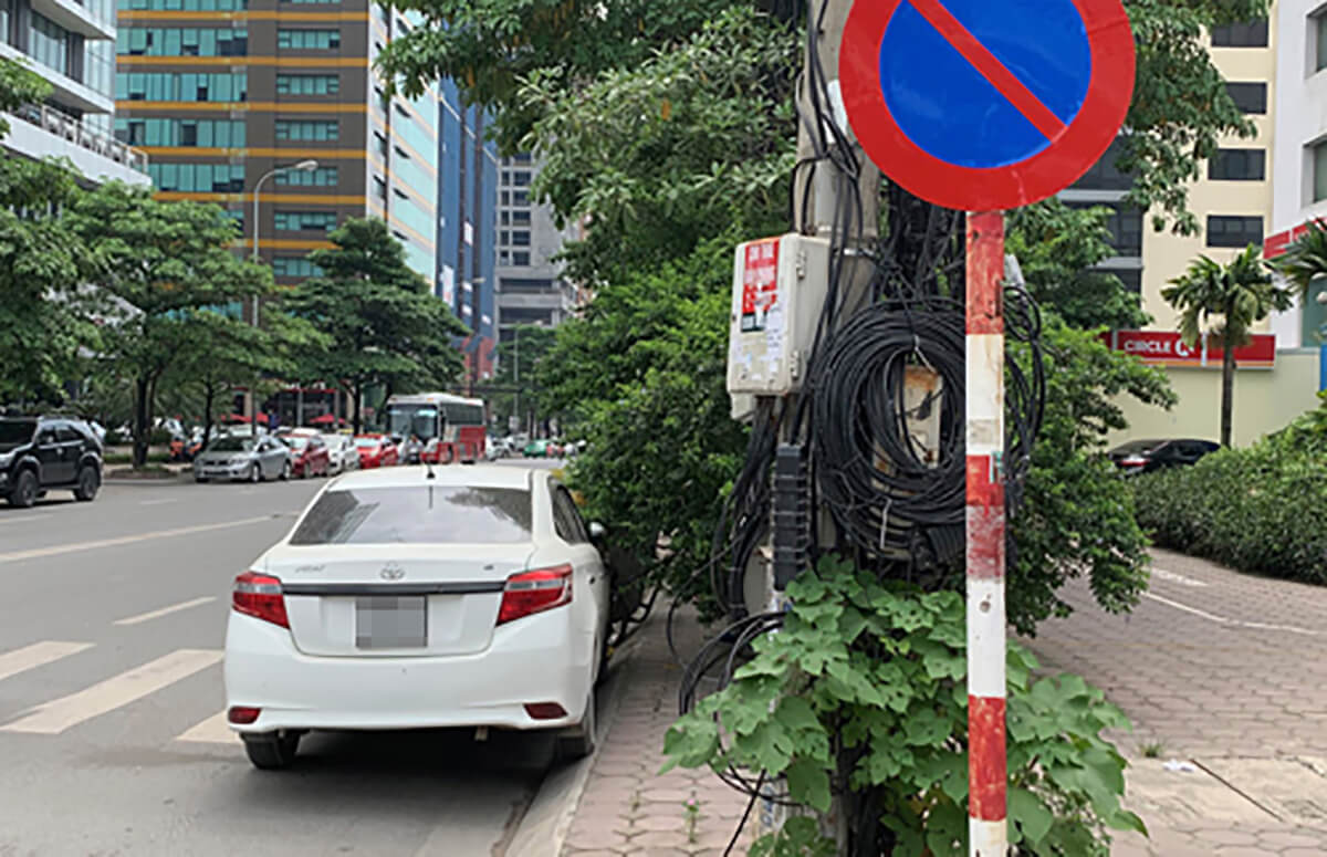 lỗi dừng đỗ xe phạt bao nhiêu tiền