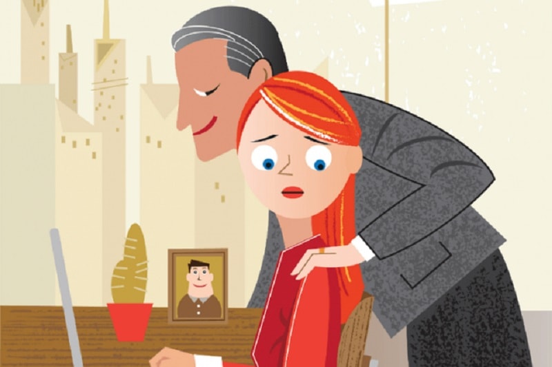 hành vi quấy rối trên mạng